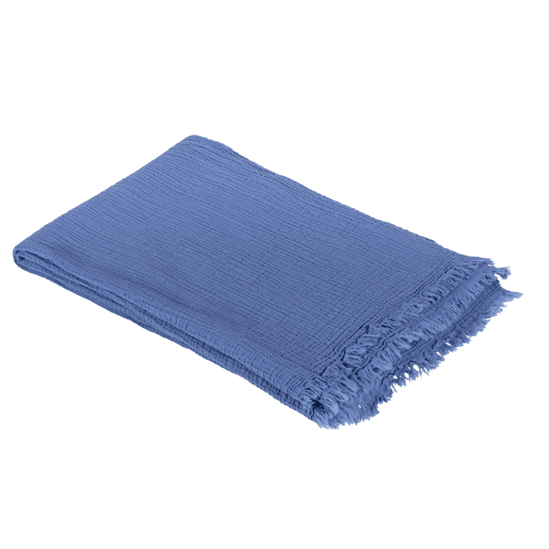 criss-cross-bedspread blu